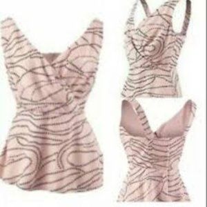 CAbi Sophia Cami Peplum Top Gorgeous and so Flattering